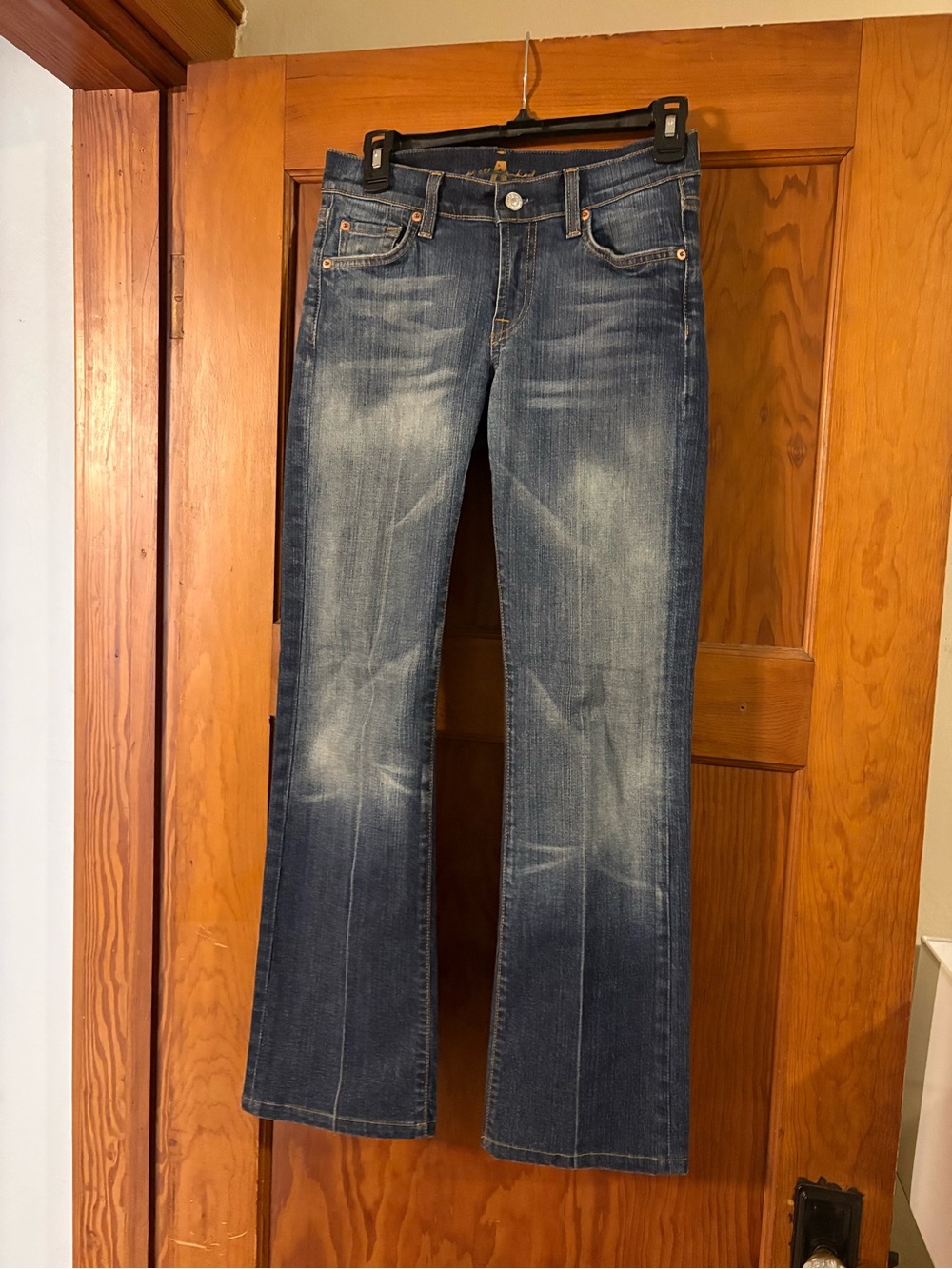 7 For All Mankind Women's Medium Blue bootcut Jeans